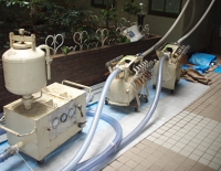 研磨ライニング機器の設置